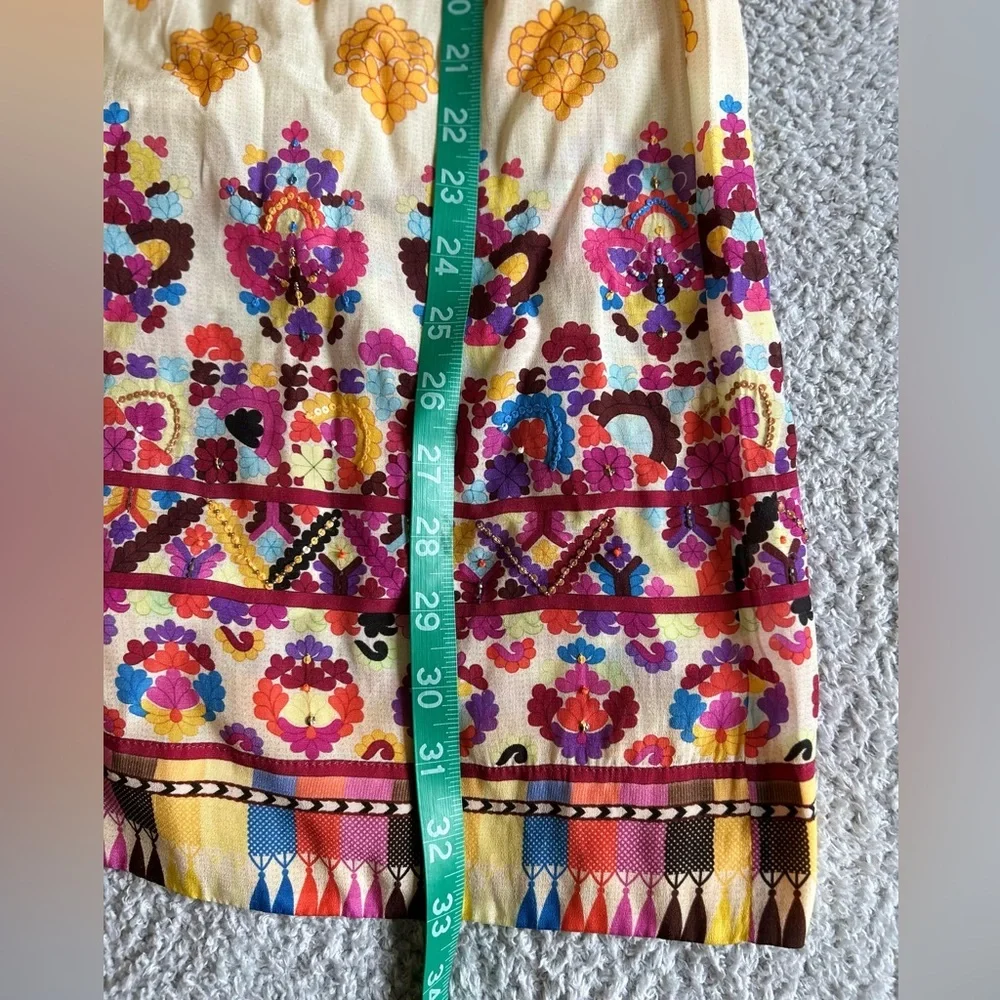 Anthropologie Tanvi Kedia Caltha swing dress size small - Picture 3 of 6